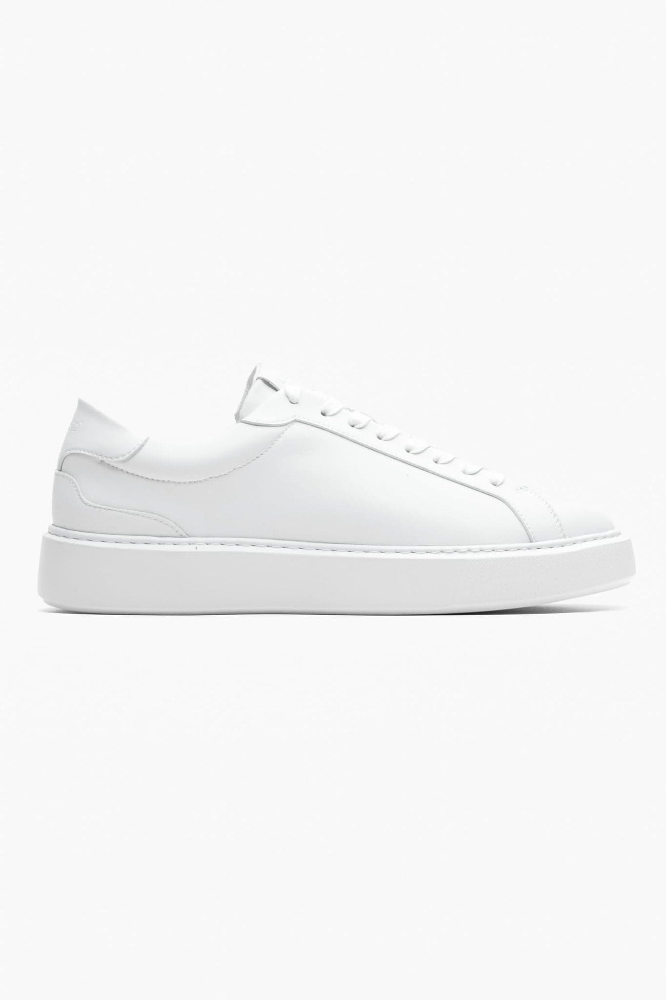 LEATHER TRAINER - WHITE